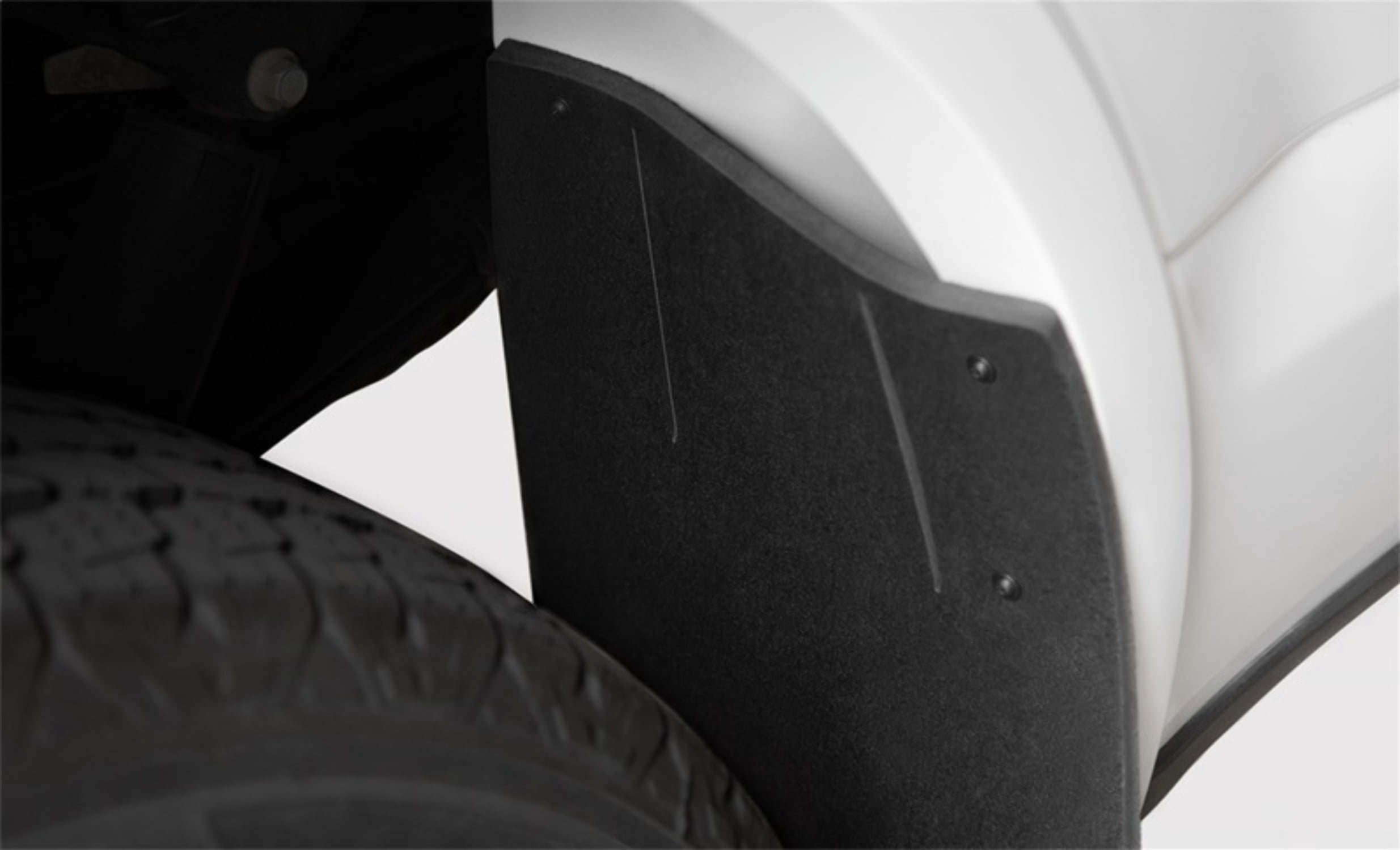 Rockstar Mud Flaps 4000570 ROCKSTAR Mud Flap; Splash Guard; For Use w/Pickups/SUVs; 12 in. Wide x 24 in. Long; Set Of Two;