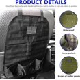 thumbnail image 3 of Car Seat Back Organizer, Backseat Storage Organizer, Auto Seat Back Cover Protector, Universal Car Accessories, Green, 3 of 4