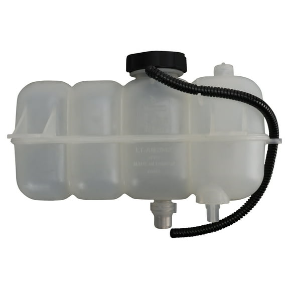 TRQ Radiator Coolant Reservoir Expansion Tank Overflow Bottle Compatible with 2019-2022 Jeep Cherokee CH3014178
