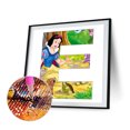 thumbnail image 2 of Cuadros Decorativos 5D DIY Diamond Painting Kits Full Round Drill Snow White E Mosaic Decor (G974) Likrtyny embutido en tela, 2 of 8