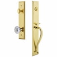 thumbnail image 3 of Grandeur Fifth Avenue S Grip Single Cylinder Handleset with Fontainebleau Interior Knob, 3 of 5