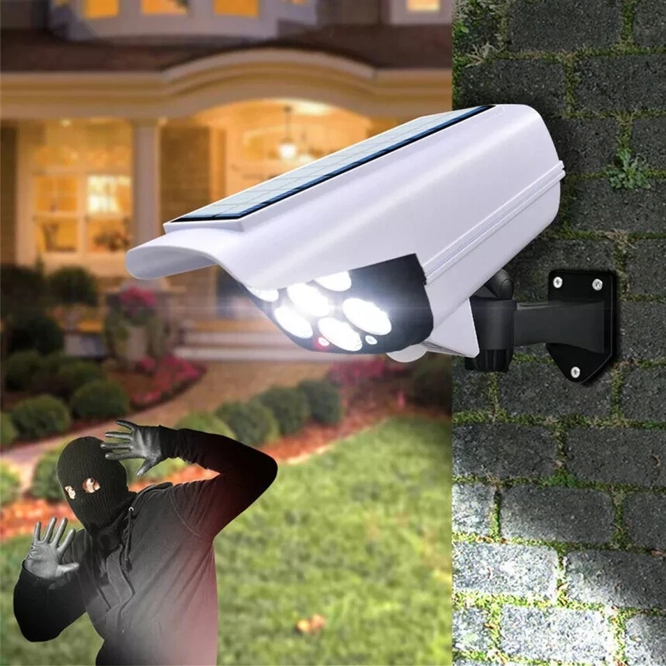 Luz Led Solar Para Exterior Con Sensor De Movimiento Jardin Patio Casa Lampara