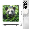 thumbnail image 2 of Bathroom Scale, Highly Accurate Digital Body Scale,Precisely Measures Weight up to 400 lbs-Panda Peering Out From Behind Lush Green Leaves, 2 of 4