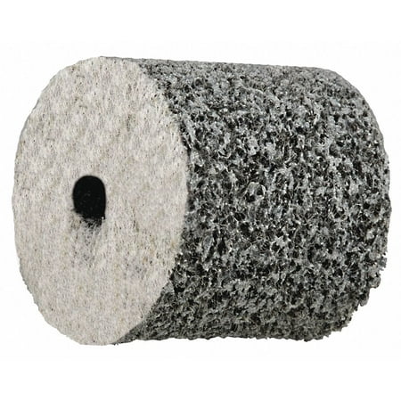 1 1/2 in Blending Unitized Wheel, 1/8 in W, 3/16 in Mounting Size, Medium Aluminum Oxide(Pack of 2)