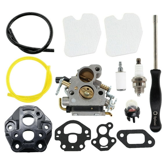 586936202 Carburetor For Zama Husqvarna 240 240E 235 235E 236  C1T-W33 Carb  574719402 545072601 Manifold Carb Adapter Chainsaw