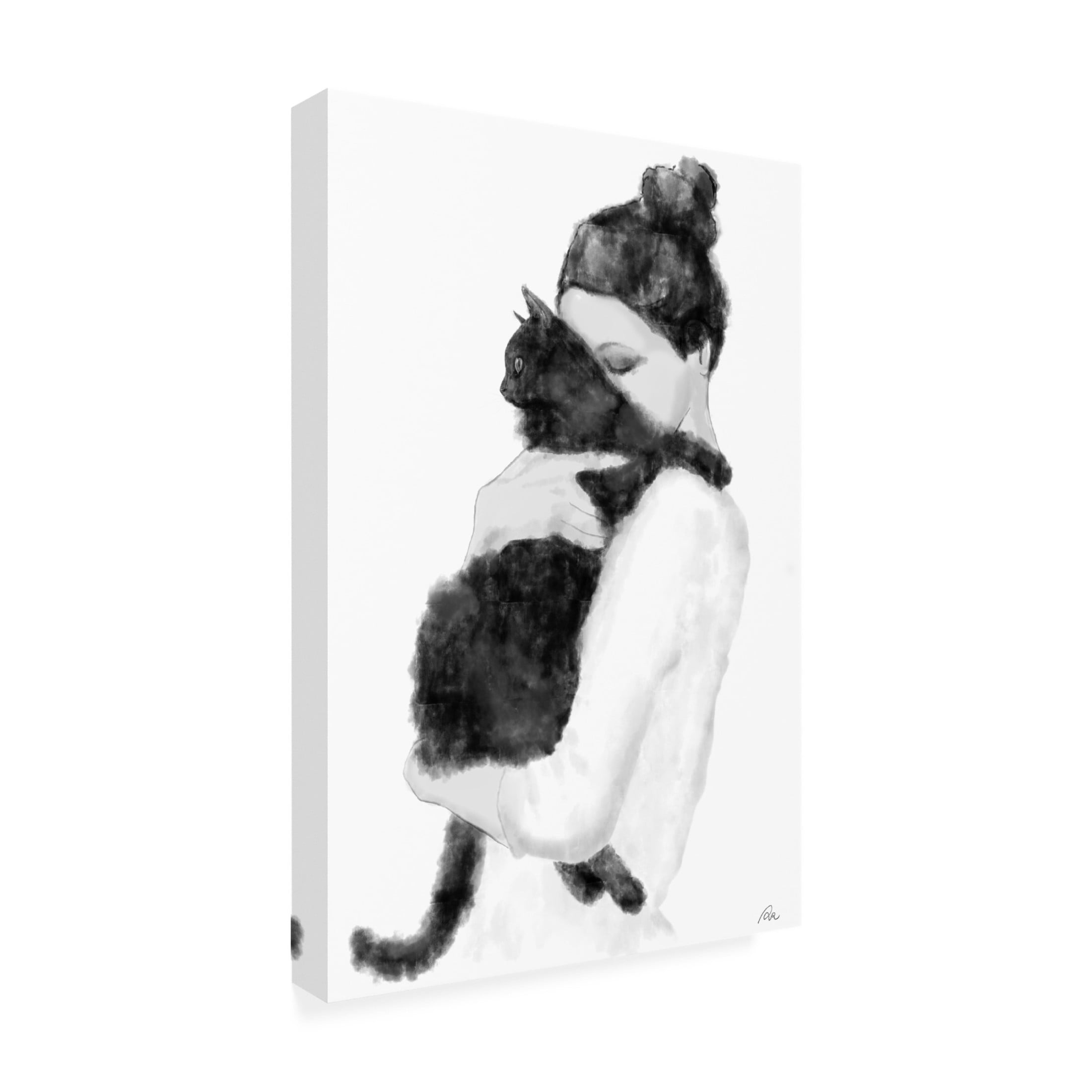 Pictufy Studio II 'Cat Lover' Canvas Art - 22 x 32 Inches