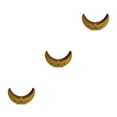thumbnail image 2 of Bandeja de servicio decorativa Naiovety de hierro forma de luna color sólido, 2 of 6