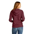 thumbnail image 2 of District Women's Re-Fleece Full Zip Hoodie, 2 of 3