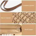 thumbnail image 6 of Straw Beach Bags for Women Woven Beach Tote Bag Casual Boho Large Shoulder Handbags Purse for Vacation Holiday, 6 of 7
