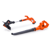 20V MAX Lithium-Ion 10 in. Cordless String Trimmer/Edger and Sweeper Combo Kit (1.5 Ah)