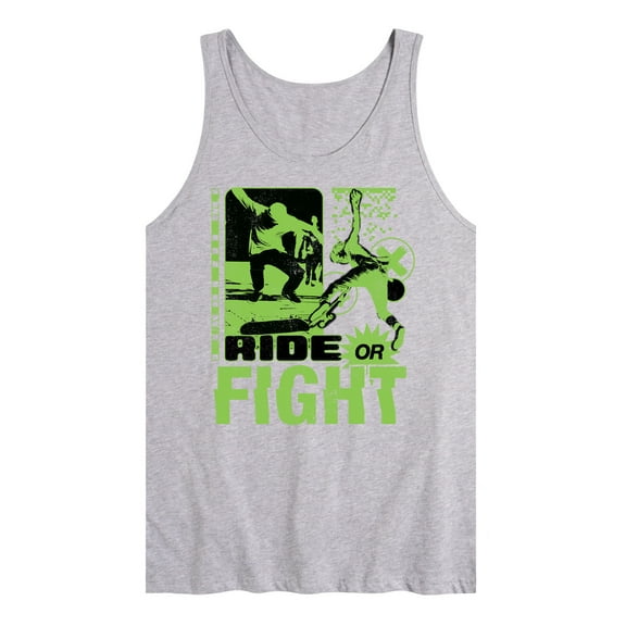 Instant Message - Ride Or Fight Skateboarding - Retro - Mens - Jersey Tank