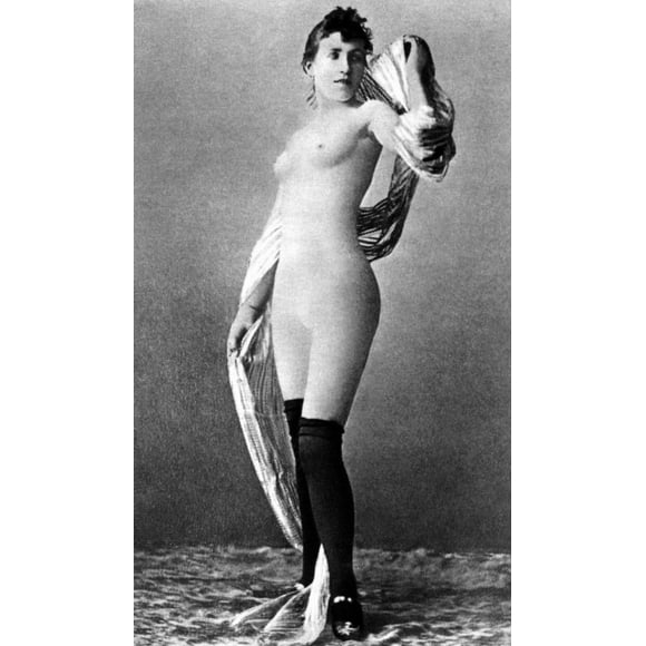 Nude Posing, C1888. /Nnude Study Of A French Dancer Known As La Tour Eiffel, C1888. Poster Print by (18 x 24)