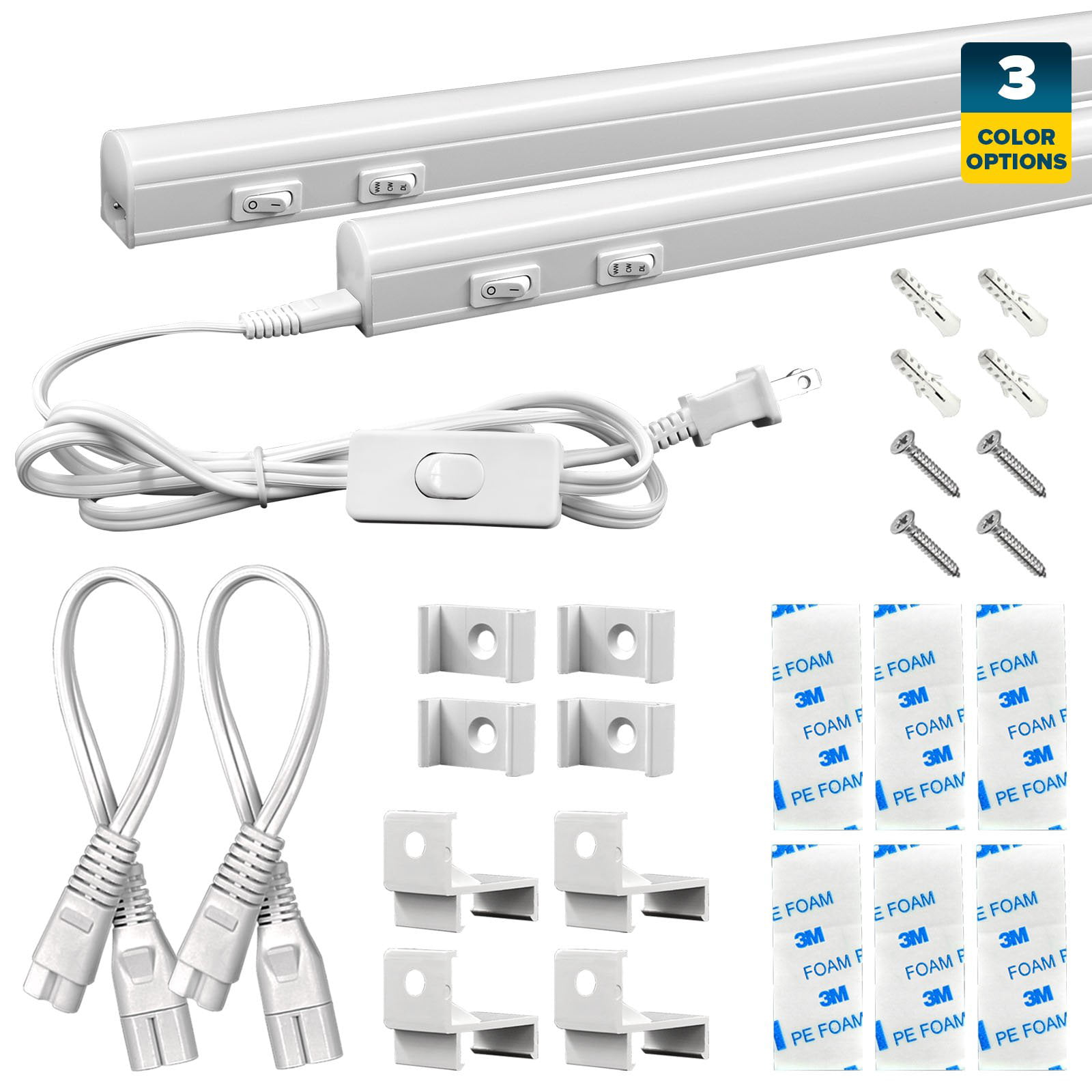 Sylvania PIPE LED under cabinet light 7W cool white 600mm length 