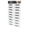 thumbnail image 2 of Long Lasting Eyebrow Transfers Sticker Household Portable Women Eyebrow Tattoo StickerBLACK-04, 2 of 14