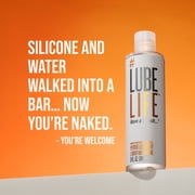 LUBELIFE Silicone and Water-Based Personal Lubricant, Hybrid Formula for Adult Use, 8 fl oz
