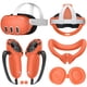 thumbnail image 1 of Cubierta Agarre Del Controlador Accesorios Silicona 6 en 1 para Meta Quest 3 (naranja), 1 of 9