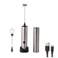 thumbnail image 1 of Toystoory Batidor eléctrico recargable por USB para café, espumador ajustable de velocidad de tres niveles, fabricante de espuma de leche, agitador de Juegos de servir café y té Toystoory HA019700-00, 1 of 1