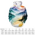 thumbnail image 2 of Nature Forest 3D Print Hoodie Men Women Autumn Thin Pullover Sweatshirt Vintage Streetwear Tops, 2 of 6