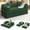 Green, variant on EROMMY 80" Convertible Sofa Bed, 5-in-1 Modular Boneless Couch Sofa Bed with Fixed Frame & Removable Backrest Pillow, Washable Corduroy Sofa Bed Couch in a Box for Small Spaces, No Assembly, Black