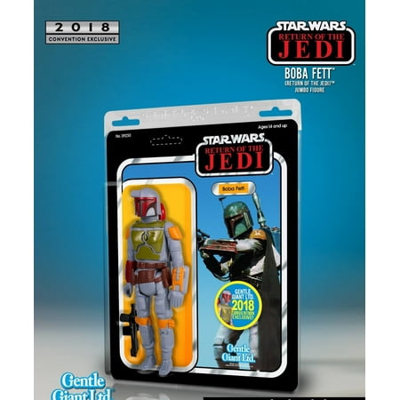 - Star Wars SDCC 2018 Gentle Giant 12″ Boba Fett Return of the Jedi Jumbo Figure