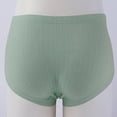 thumbnail image 7 of Ashirexll Maternity Underwear High Waist Plus Size Support Adjustable Soft Breathable Comfortable Solid Color Lace Pregnancy Maternity Underwear Cotton Green XL, 7 of 7