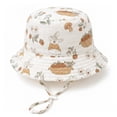 thumbnail image 3 of Enyan Baby Toddler Sun Hat,Boys Girls Bucket Hat for Kids UPF 50+ Sun Protective Child Summer Beach Hats,breathable,lightweight,adjustable chin strap, 3 of 3