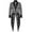 02 Silver, variant on Awdenio Jackets for Man Black Tailcoat Jacket Gothic Steampunk Halloween Costume Long Coat Men's Vintage Frock Uniform
