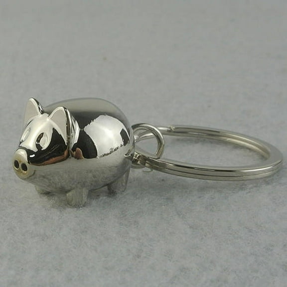 Naierhg 1PcMini Pig Keychain Keyring Keyfob Gift Ring Charm Decoration