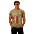 thumbnail image 6 of CUSTG T-Shirts Men's Casual Short Sleeve T Shirt Comfortable Breathable Tee For Daily Wear O-Neck Celebrate America's 250th Anniversary Fashionable 1776-2026 4th Of July Tops, 6 of 6