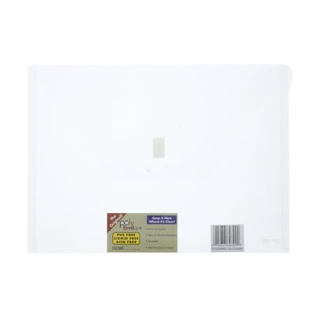UPC: 0075633303002 | Itoya PolyEnvelope  13  x 9.75   Clear