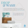 thumbnail image 3 of Eco Laundry Detergent Sheets - 30 Sheet (60 Loads) Natural Zero Plastic Laundry Sheets with Powerful Cleaning Power - Travel Essentials, Quick-Dissolving & Mess-Free (Fresh Linen), 3 of 5