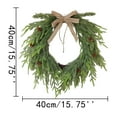 thumbnail image 3 of Christmas Home Decoration Door Ornaments Large Red Fruit String Garland, 3 of 5