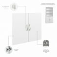 thumbnail image 3 of BBF Studio C Tall 5 Shelf Bookcase with Doors, 3 of 8