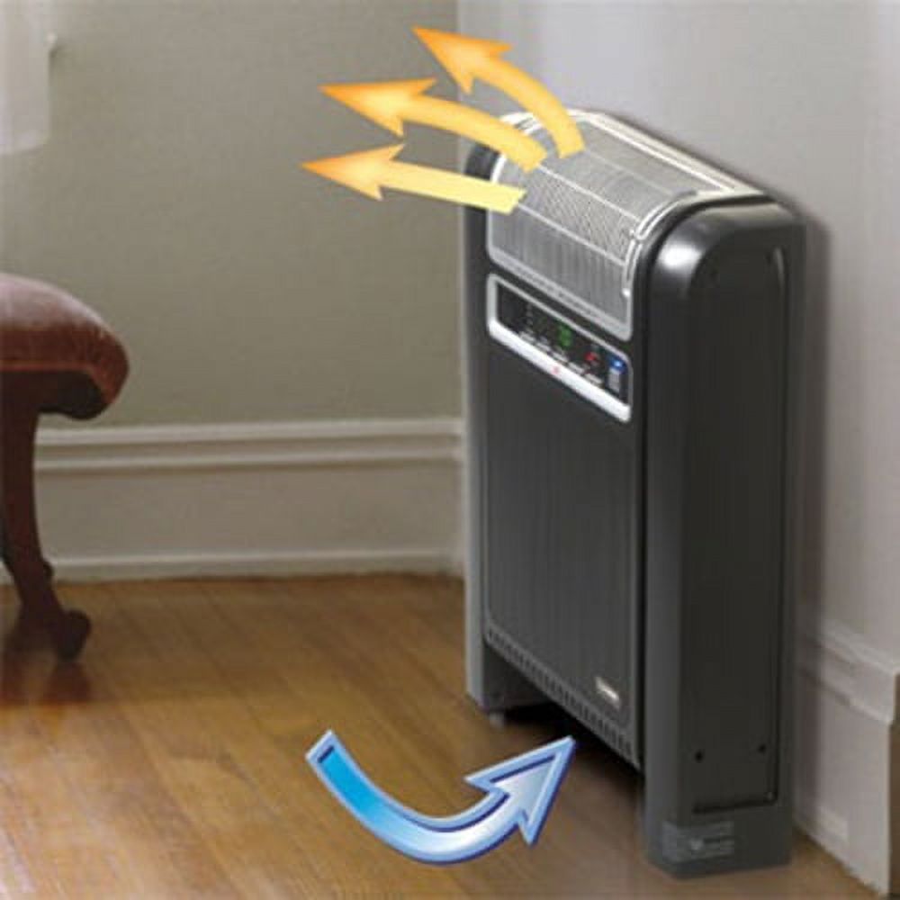 Lasko 1500W Ceramic Space Heater with Ionizer and Remote, 760000, Black -  Walmart.com