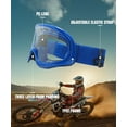 thumbnail image 2 of Motorcycle Goggle ATV Dirt Bike Off Road Racing Motocross Goggles for Men,Women, Adults, 2 of 6