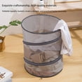 thumbnail image 4 of Foldable Mesh Pop Up Laundry Hamper Collapsible Clothes Basket Portable for College Dorm Travel Kids Room Storage Home Use Dormitory Essential, 4 of 5