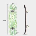 thumbnail image 3 of Skateboards for Beginners Watercolor tropical palm leaves seamless vintage Hawaiian 31"x8" Maple Double Kick Concave Boards Complete Skateboards Outdoor for Adults family friends Gifts, 3 of 5