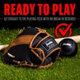 thumbnail image 6 of Franklin Sports RTP Kids Teeball Glove + Ball Set - Boys + Girls Mitt - 9.5" Righty - Tan, 6 of 7
