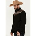 thumbnail image 3 of Rank 45 Men's 45&Reg; Geo Print Yoke Softshell Jacket Black X-Large  US, 3 of 4
