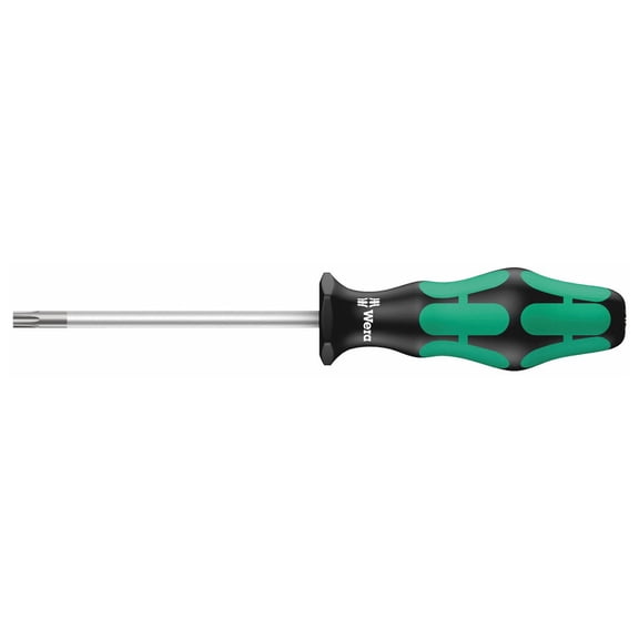 Wera 05028051001 Kraftform Plus 367 Torx HF Screwdriver, Holding Function, TX 15 Head, 3-1/8" Blade Length