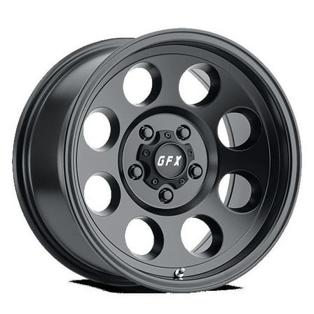 G-FX TR-16 17x9  12 Matte Black Wheel Rim 6x139.7 (QTY 1) T16 790-6139-12 MB