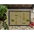 thumbnail image 3 of White Wine on Linen Door Mat, 3 of 4