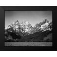 thumbnail image 2 of Adams, Ansel 24x19 Black Modern Framed Museum Art Print Titled - Grassy valley and snow covered peaks, Grand Teton National Park, Wyoming, 1941, 2 of 5