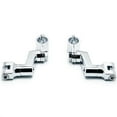 thumbnail image 2 of Krator Chrome 1" Engine Guard Bowleg Foot Peg Clamps Compatible with Honda CB 125 350 400 450 650 750 900 Super Sport, 2 of 5