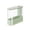 🍒 Green_Hot#3054, variant on Clear Plastic Knife Block Knife Organizer Stand for Kitchen Cutlery Storage