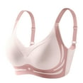 thumbnail image 1 of Brasier Mujer Ropa Interior Transpirable con Aros y sin Costuras para Mujer, Sujetador Push up Grande y Pequeño para Yoga, Dormir y Transpirable. Extra Grande, 1 of 7