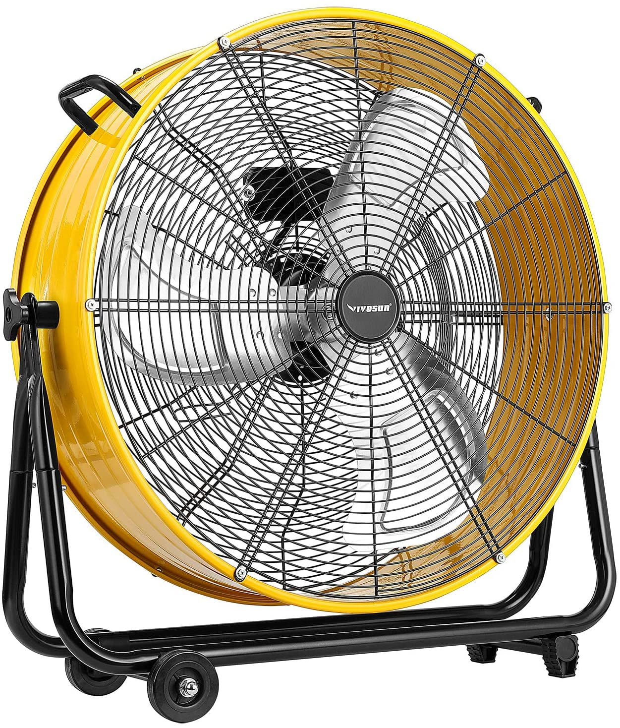 16"/20" High Velocity 3-Speed Floor Fan Tilt Air Mover Stand Portable Industrial 