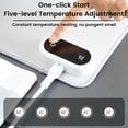 thumbnail image 2 of Heated Large Desk Mat PU Leather Warm Mouse Pad with 5 Heating Level & 4 Hour, 2 of 5