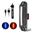 thumbnail image 2 of 2pz Luces Usb Recargable Led Estrobo Para Bicicleta 5 Modos Lab.G, Rojo y Azul, 2 of 5