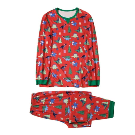 

Nomeni Festival Pajamas Set Family Pajamas Pants Christmas Family Daddy Blouse Men Loungewear Sleepwear And Matching Print Pajamas